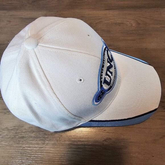 Vtg North Carolina Tar Heels Strapback Hat Cap White UNC Est 1789 NCAA Retro - Picture 7 of 9